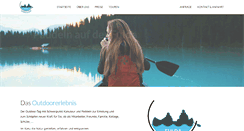 Desktop Screenshot of kanutours-fulda.de
